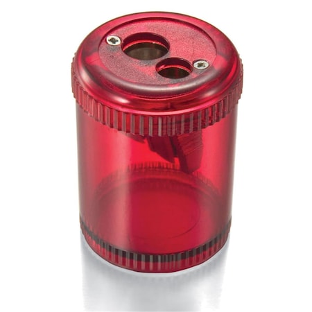 Paperperfect Officemate International Pencil Or Crayon Sharpener, Twin - Red PA2189519